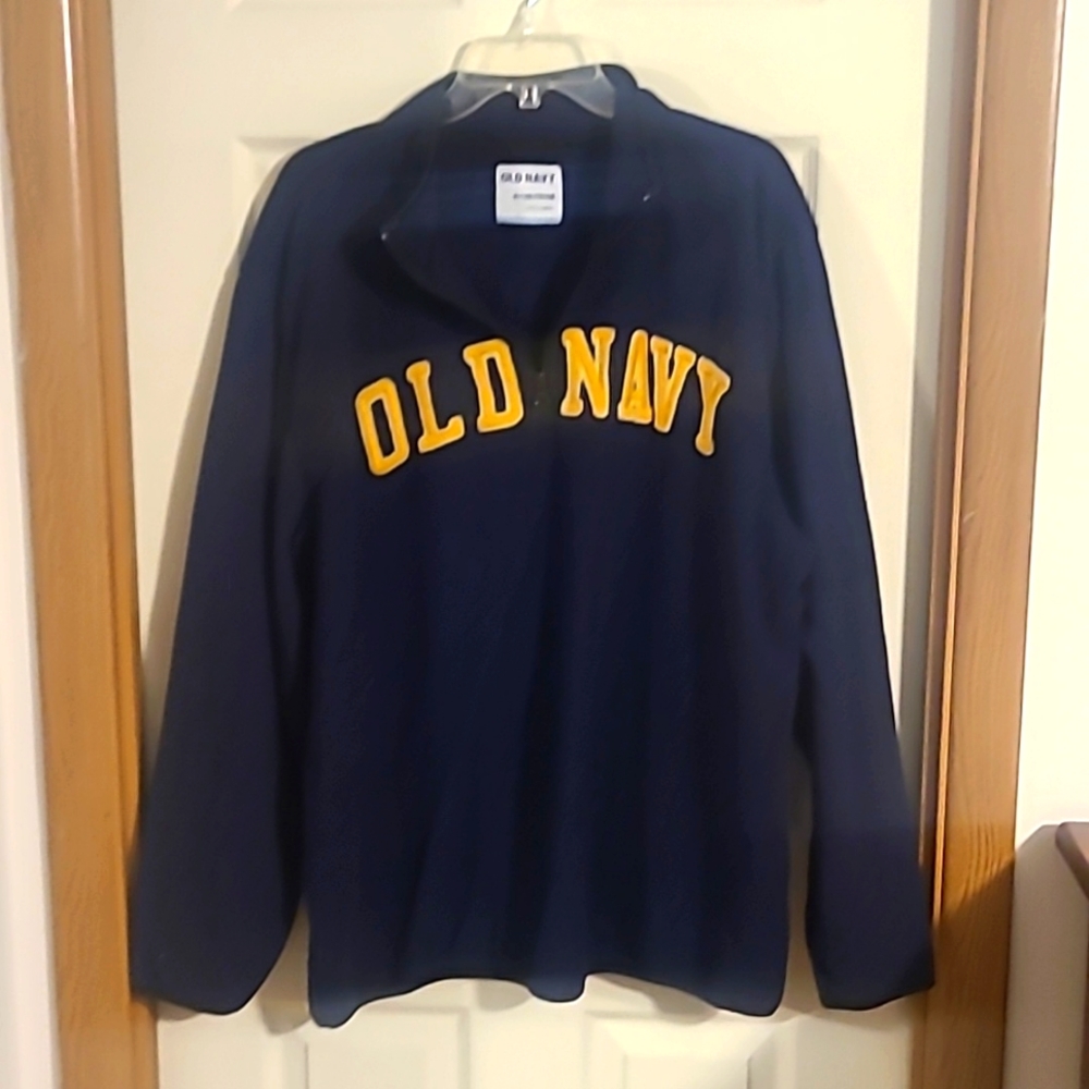 Men's Old Navy Half Zip Fleece Top